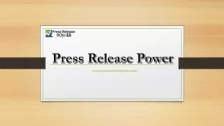 Press Release Power Video - 9212306116