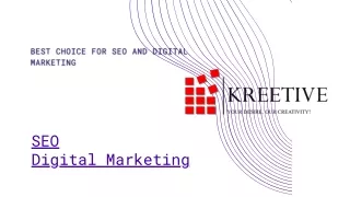 Kreetive - Best choice for Seo and Digital Marketing