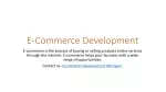 E Commerce - slide 1