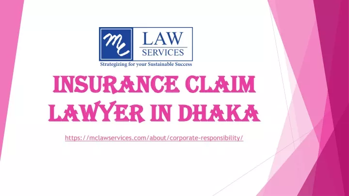 insurance claim lawyer in dhaka