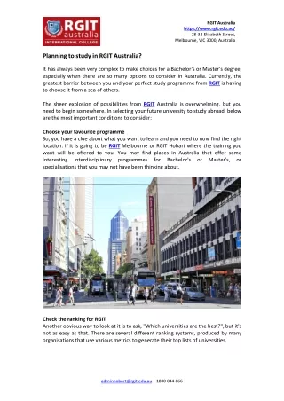rgit australia