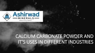 Calcium Carbonate in PVC pipe production
