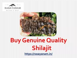 Buy Genuine Quality Shilajit – ( 91-8882566684) - Rasayanam