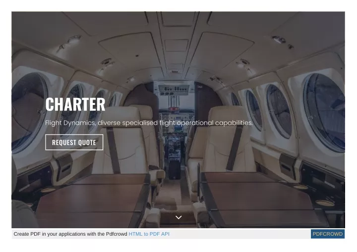 charter flight dynamics diverse specialised