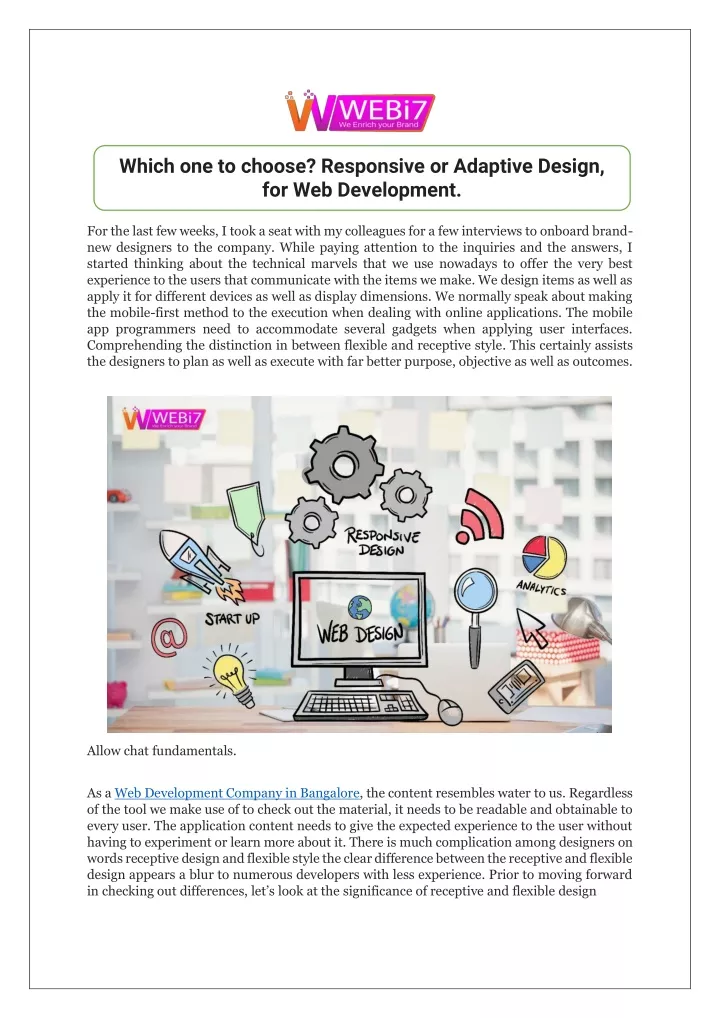 which one to choose responsive or adaptive design