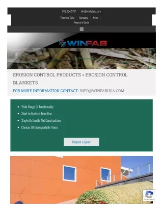 Industrial Textile Products | WINFAB Industrial Fabrics