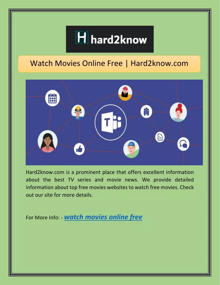 watch movies online free hard2know com