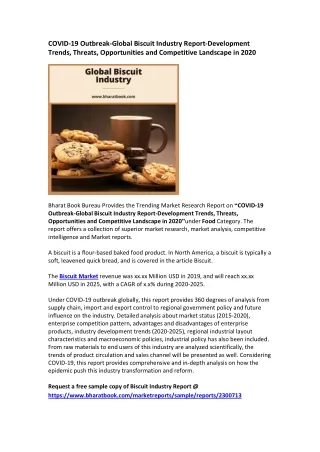 covid 19 outbreak global biscuit industry report