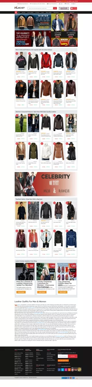 Mjacket.com | Buy Genuine Leather Jacket for Men & Women