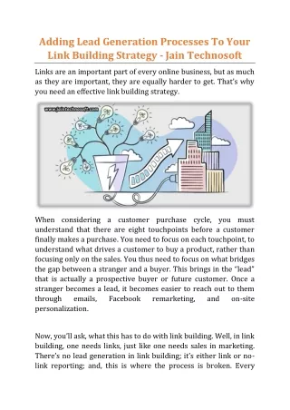 adding lead generation processes to your link