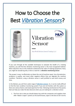 PPT - Wireless Vibration Sensors- UbiBot PowerPoint Presentation, Free ...