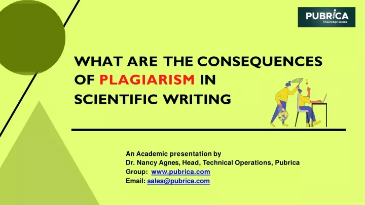 what are the consequences of plagiarism in scientific writing