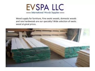 Wood Supply for Furniture | Hardwood Lumber Suppliers