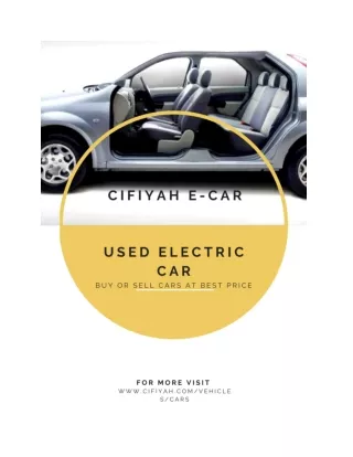 Electric Cars: Top 3 Used Electric Cars For Sale, India