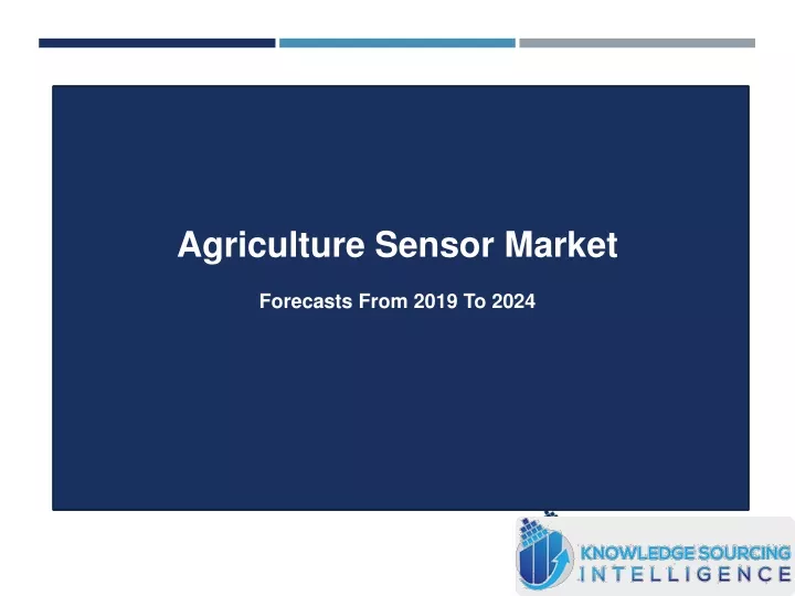agriculture sensor market forecasts from 2019