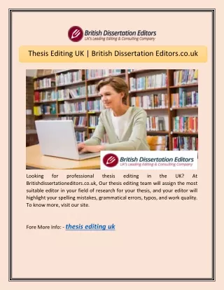 thesis editing uk british dissertation editors