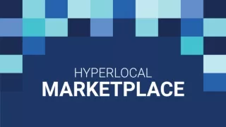What is a hyperlocal delivery model and how does it work?