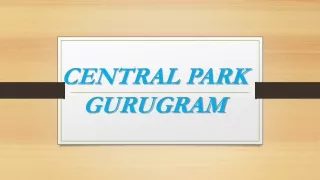 Central Park Gurugram