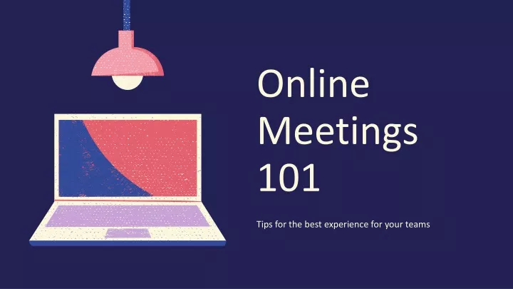 online meetings 101