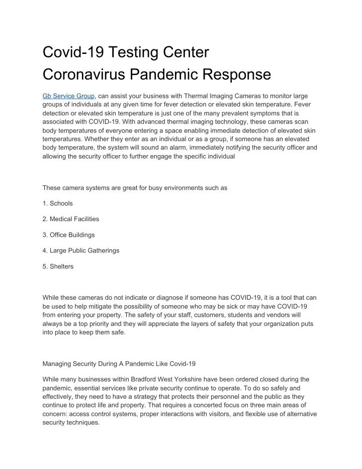 covid 19 testing center coronavirus pandemic