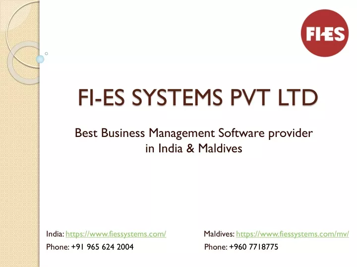 fi es systems pvt ltd