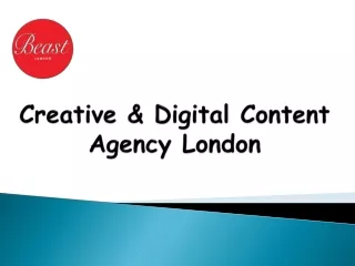 Creative Content Agency London