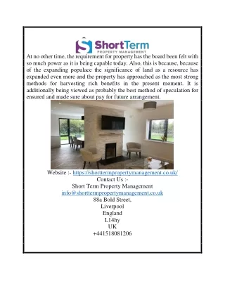 Short Term Property Management  Shorttermpropertymanagement.co.uk 2