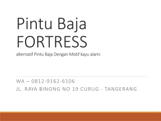 WA 0812-9162-6106 Pintu Besi Lipat,