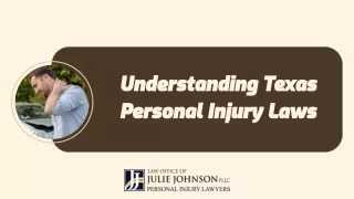 Understanding Texas Personal Injury Laws