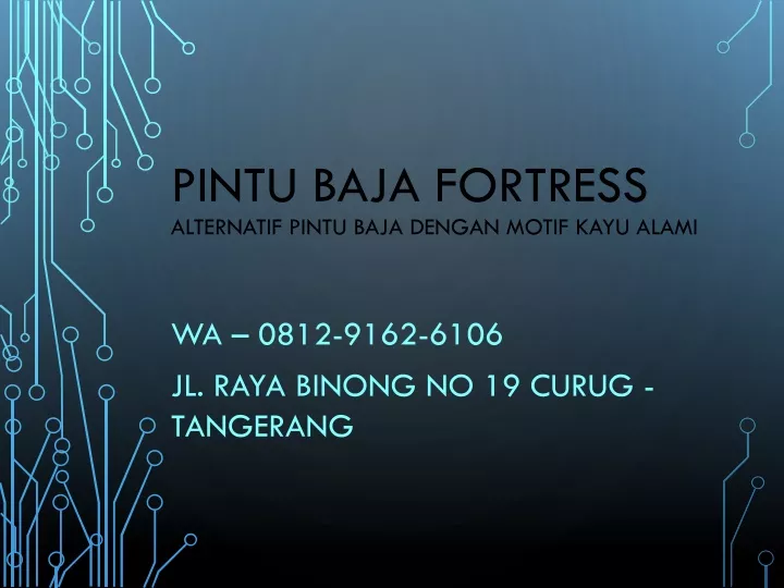 pintu baja fortress alternatif pintu baja dengan motif kayu alami