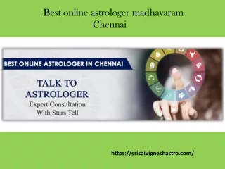 Astrology services in madhavaram Chennai   
