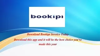 Bookipi Best Invoice Generator
