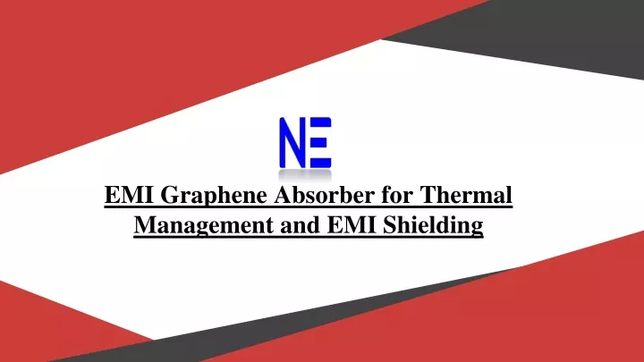 emi graphene absorber for thermal management