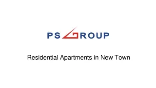 residential apartments in new town