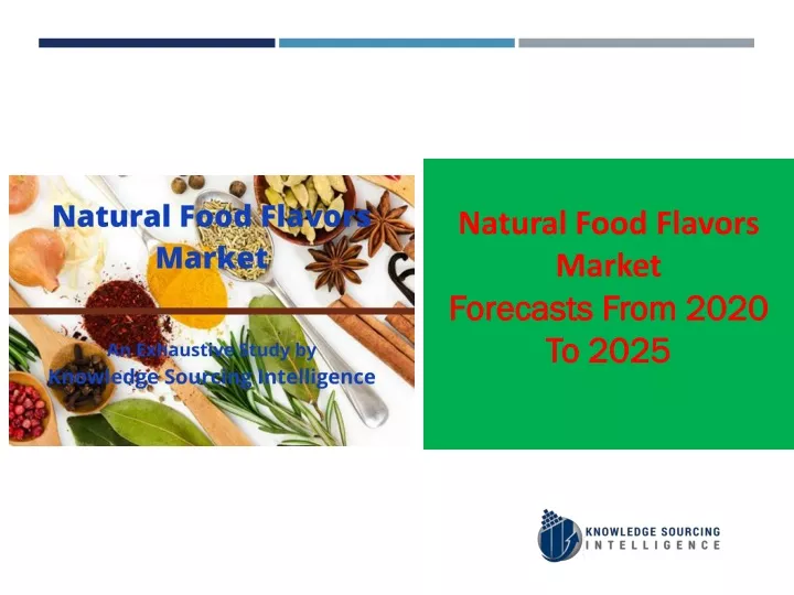 natural food flavors market forecasts from 2020