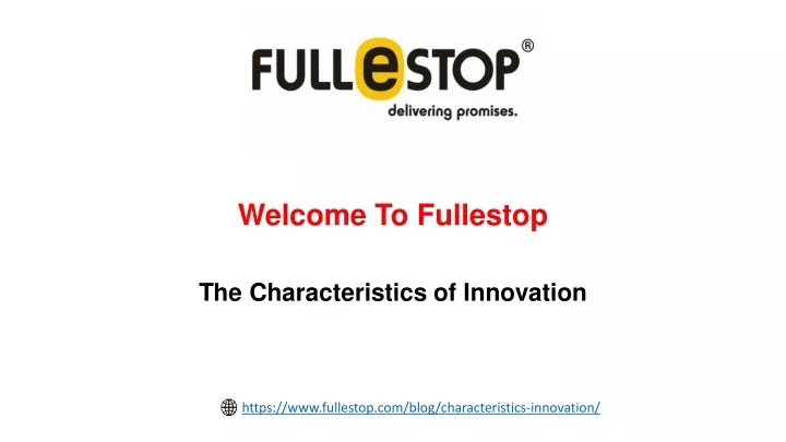 welcome to fullestop