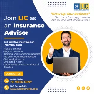 Join LIC as an Insurance Advisor