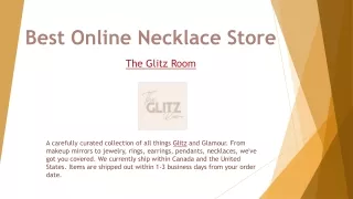 Best Online Jewelry Store in USA - The Glitz Room