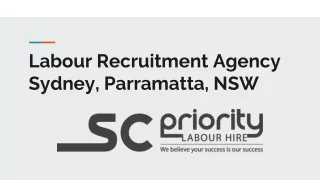 Labour Recruitment Agency Sydney, Parramatta, NSW