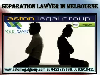Best Separation and Divorce Lawyers in Melbourne Get Here