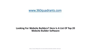 www 360quadrants com