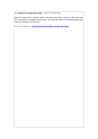 buy advanced taxi app clone script create a taxi