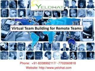 Virtual Team Building for Remote Teams
