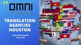 translation agencies houston