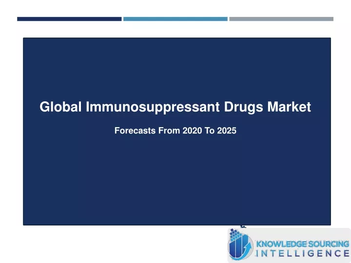 global immunosuppressant drugs market forecasts