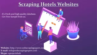 scraping hotels websites