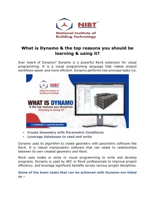 what is dynamo the top reasons you should