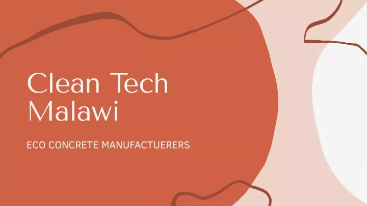 clean tech malawi