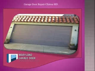 Garage Door Repair Clinton MD