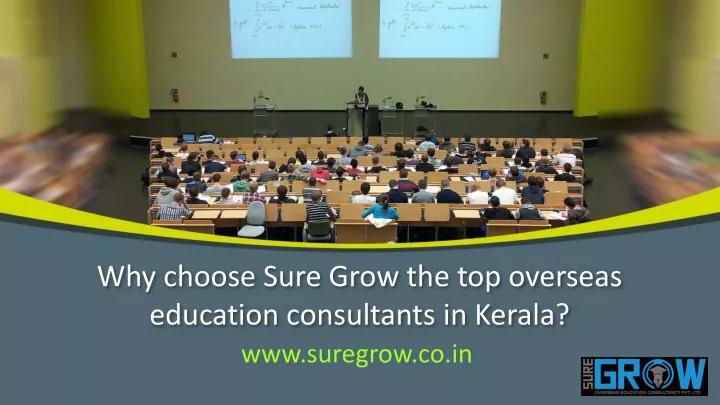 why choose sure grow the top overseas education consultants in kerala